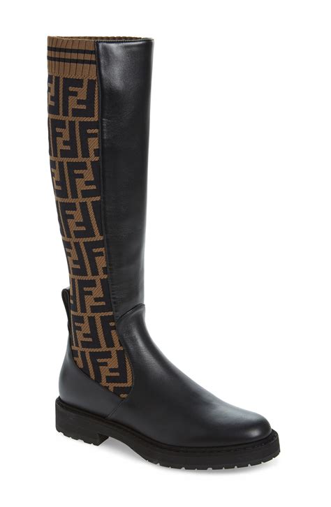 fendi rockoko logo boots|Fendi rockoko boots sale.